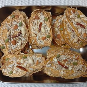 Dry Banana Snacks 100mg (বাদাম সহ)